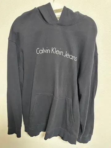 Calvin Klein Jeans 로고 후드티