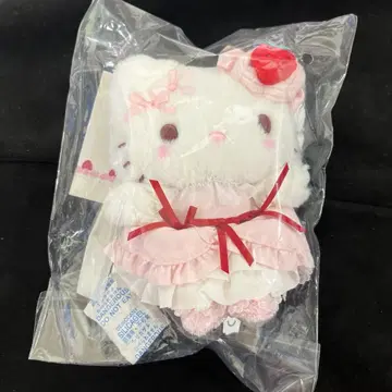 산리오 딸기 휘핑 케이크 시리즈 마스코트 백참 헬로키티
