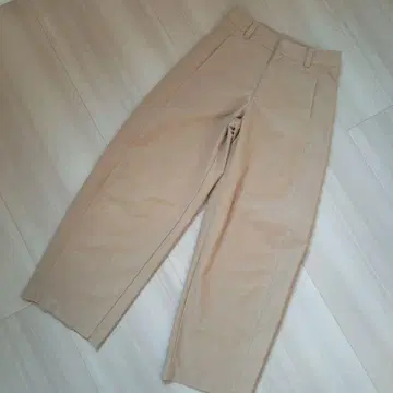 유니클로 저지 배럴 레그 팬츠