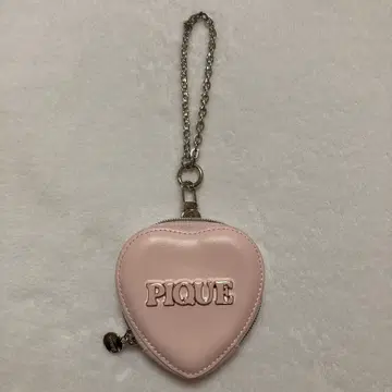 gelato pique 하트 파우치 핑크