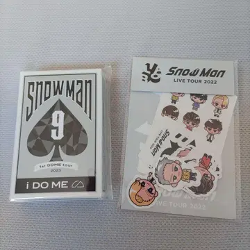 SnowMan 카드놀이 스티커