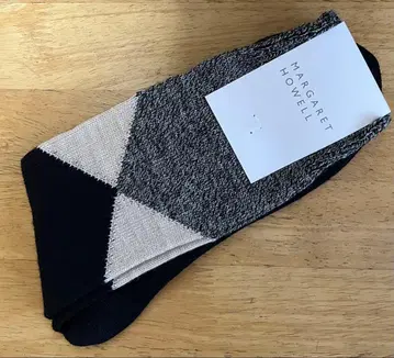 [ 익명 배송 ] [ 미사용 새상품 ] 마가렛호웰 울 아가일 삭스 G