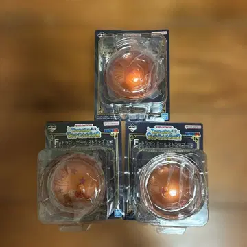 제일복권 드래곤볼 F상 드래곤볼 스트랩 3개 세트