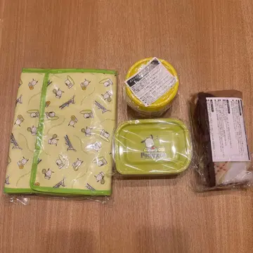 포차코 굿즈 4점 세트