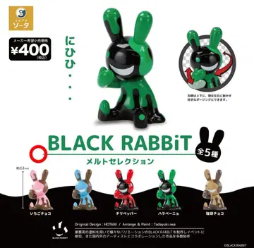 BLACK RABBiT 캡슐 토이 그린