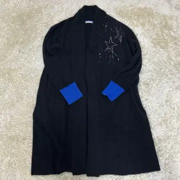 TSUMORI CHISATO 울 매끄러운 터치 롱 기장 가디건