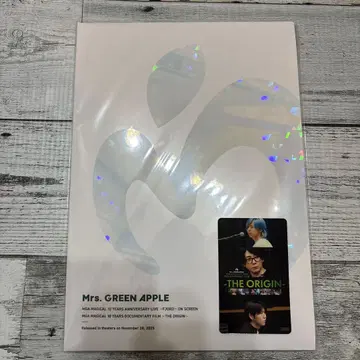Mrs. GREEN APPLE THE ORIGIN 팜플렛 영화 혜택 포함