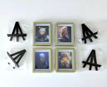 [ 미개봉 새상품 ] FF14 초상화 마그넷 4개 세트