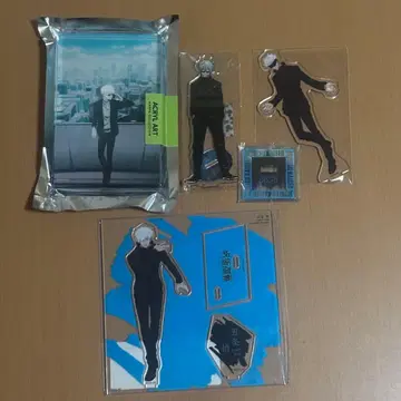 주술회전 고죠 사토루 아크릴 블록