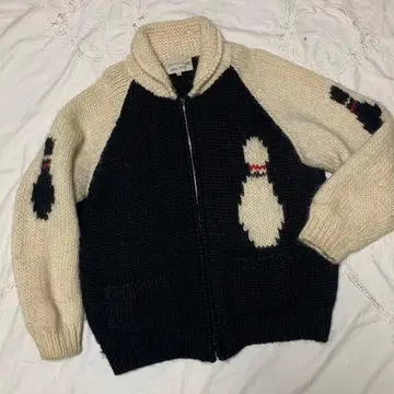 볼링 카우친 니트 프리 사이즈