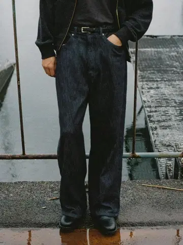 [ LIDNM ] COLORFAST XX SLUB DENIM L 사이즈