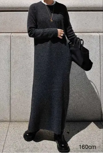 MACHATT 완판 니트 롱 드레스