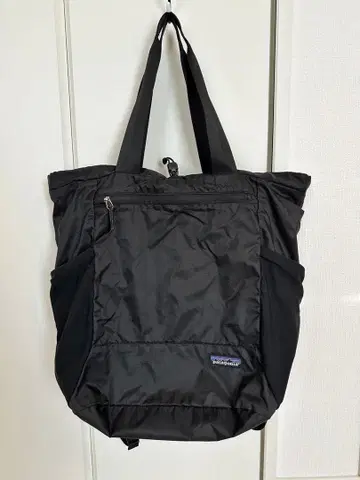 Patagonia 2way 블랙 토트백 백팩