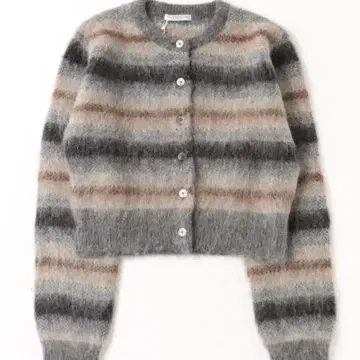 BEAUTY&YOUTH 카스리 보더 니트 가디건