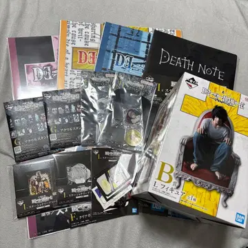 데스노트 제일복권 B상 L 피규어 덤 포함