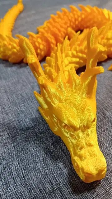 드래곤 용 모델 피규어 황금 골드 중국 신룡 미사용 새상품