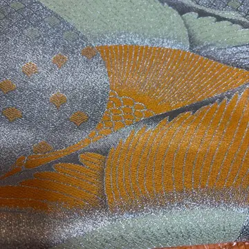 나고야 오비 사카츠즈레 직조 봉황