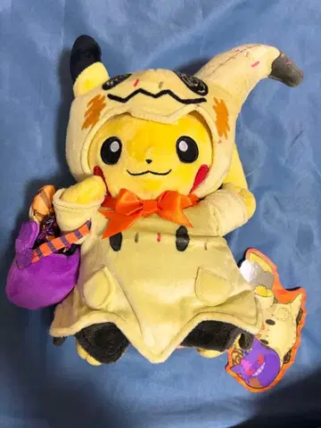 [택 포함] 포켓몬 피카츄 봉제 인형 할로윈 2019년