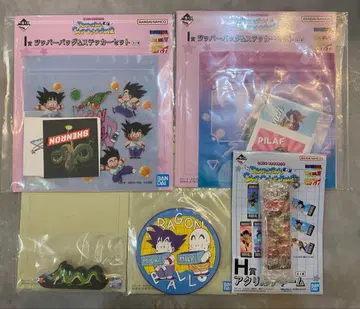 드래곤볼 제일복권 러버 스티커 아크릴 참