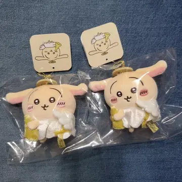 후와파타 엔젤 마스코트 토끼 나가노 캐릭터즈 2개 세트