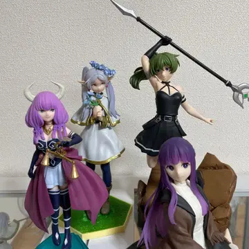 프리렌 아우라 유벨 페른 피규어 4체 세트