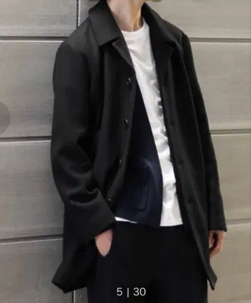 써모라이트 멜톤 스텐카라 코트 / journal standard