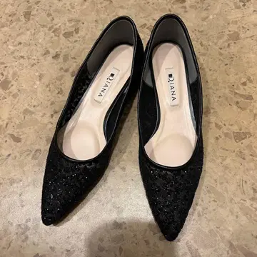 다이애나 라메 플랫 펌프스 22.5