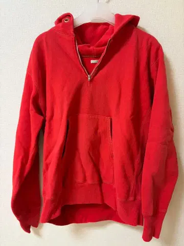 A.PRESSE 24aw 빈티지 하프 집 스웨트