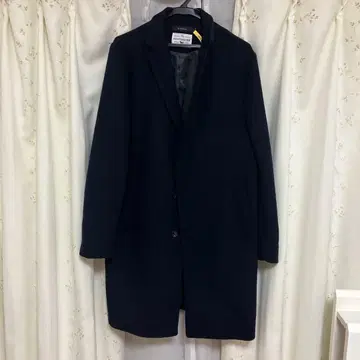 RAGEBLUE 메리노울 피코트 M 네이비