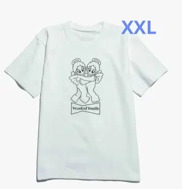 WASTED YOUTH x TAPPEI T셔츠 XXL 사이즈 화이트