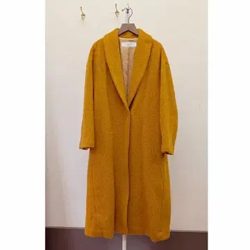 JOURNAL STANDARD 울 샤기 숄카라 코트