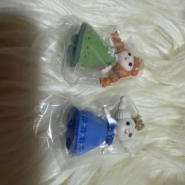 겨울왕국 가챠 아이템 컬렉션 안나 엘사 2세트