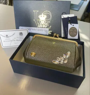 ADMJ 스와로브스키 코인 케이스 건메탈