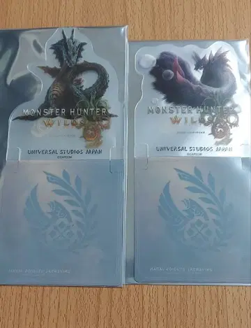 USJ x 몬스터 헌터 모리버의 연회 코스터 2장 세트