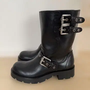 새상품급 ZARA 엔지니어 부츠 38