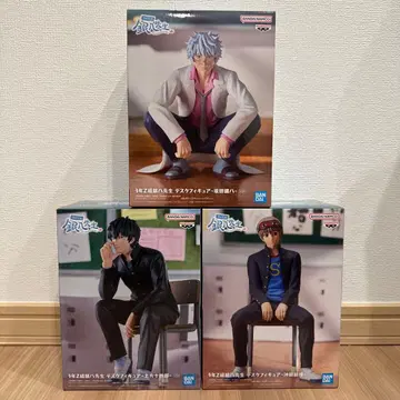 3년 Z반 긴파치선생 데스크 피규어 세트 은혼