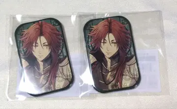 피오피 마루쿠지 양 직사각형 캔뱃지 2개 세트