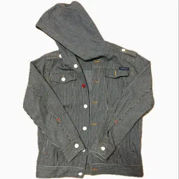 데님 자켓 후드 자켓 L