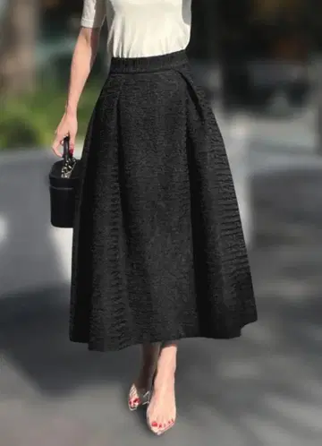 새상품급 완판템 JENNE 제뉴 오간자 볼륨 스커트 M