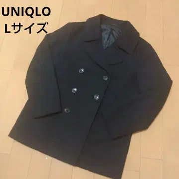 UNIQLO 유니클로 P 코트 블랙 L 사이즈