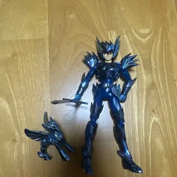 청동 성투사 메탈릭 블루 피규어