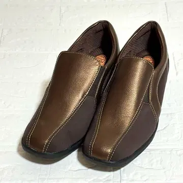 [ 새상품 ] 팬지 경량 슬립온 브라운 브라운 23cm EEE 폭넓은