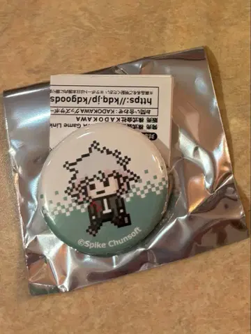 단간론파 15주년 캡슐 토이 도트 그림 캔뱃지 코마에다 나기토