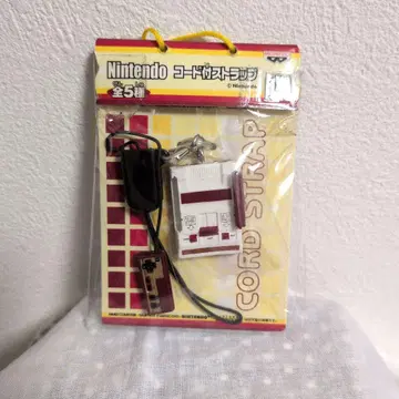 [ Nintendo 코드 스트랩 ] 빵 프레스 패미컴 미니어처