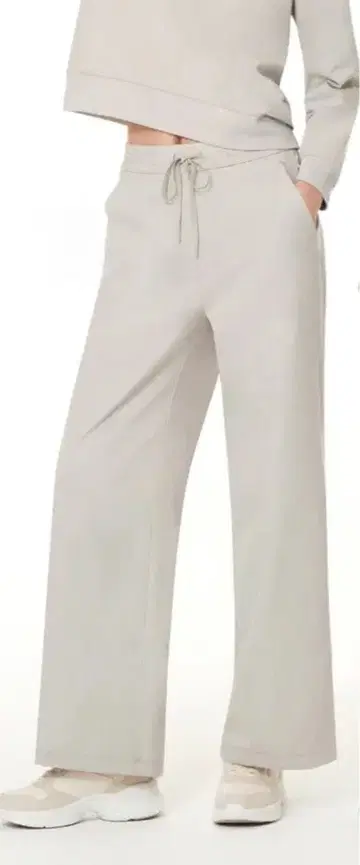 andar 속기모 AiryFit 와이드 팬츠 롱 M 새상품