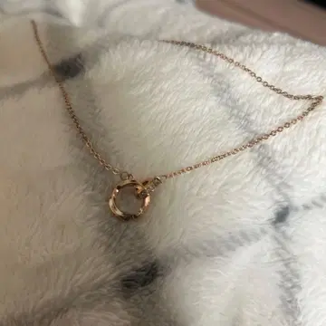 골드링 참 목걸이