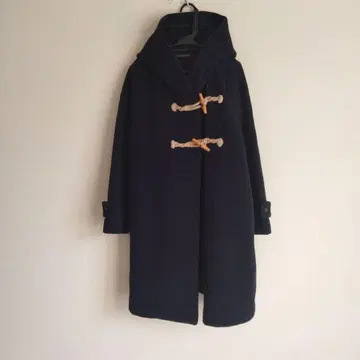 새상품급 mizuiro ind A라인 더플 코트 네이비