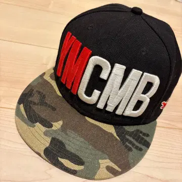 YMCMB official 캡 블랙 x 카모플라쥬