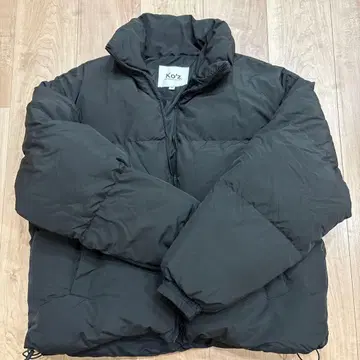 Ko'z 블랙 다운 자켓 M