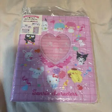 미개봉 새상품 산리오 캐릭터즈 L판 사진 앨범 바인더